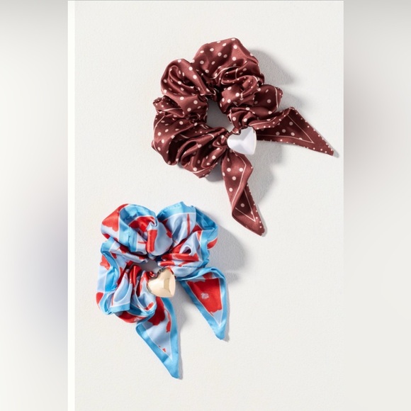 Anthropologie Accessories - Anthropologie scarf scrunchies